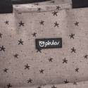 Bolso mochila para silla del bebé DENIM STAR de Pirulos en lino