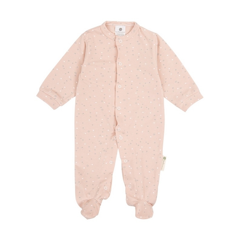 Pijama bebé niña recién nacida DREAM estrellas color rosa