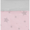 Estampado de estrellas ETOILE algodon en color rosa