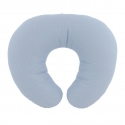 Almohada pequeña para lactancia del bebé VICHY 10 reverso azul