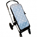 Colchoneta para sillas paseo con estrellas ESTRELLITAS 58 color azul