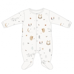 Pijama primera puesta bebé WONDERLAND algodón de punto