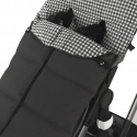 Detalle tejido saco de silla BLACK VICHY color negro
