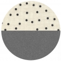 detalle CLASSIC DOTS color gris